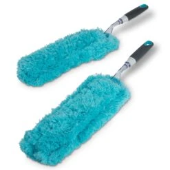 Flat Under Appliance Microfiber Hand Duster - 19 Inch(Duster Flat 19 Inch) -Smart Design Store flat under appliance microfiber hand duster 19 inch smart design cleaning 7002158 incrementing number 919293