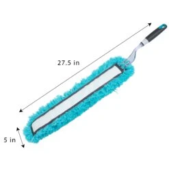 Flat Under Appliance Microfiber Hand Duster - 27.5 Inch(Duster Flat 27 5 Inch) -Smart Design Store flat under appliance microfiber hand duster 275 inch smart design 7001628 incrementing number 320227