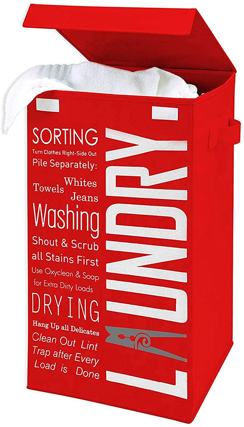 Foldable Laundry Hamper With Lid And Logo Design(Foldable Laundry Hamper) 8 Foldable Laundry Hamper With Lid And Logo Design(Foldable Laundry Hamper) - Image 8