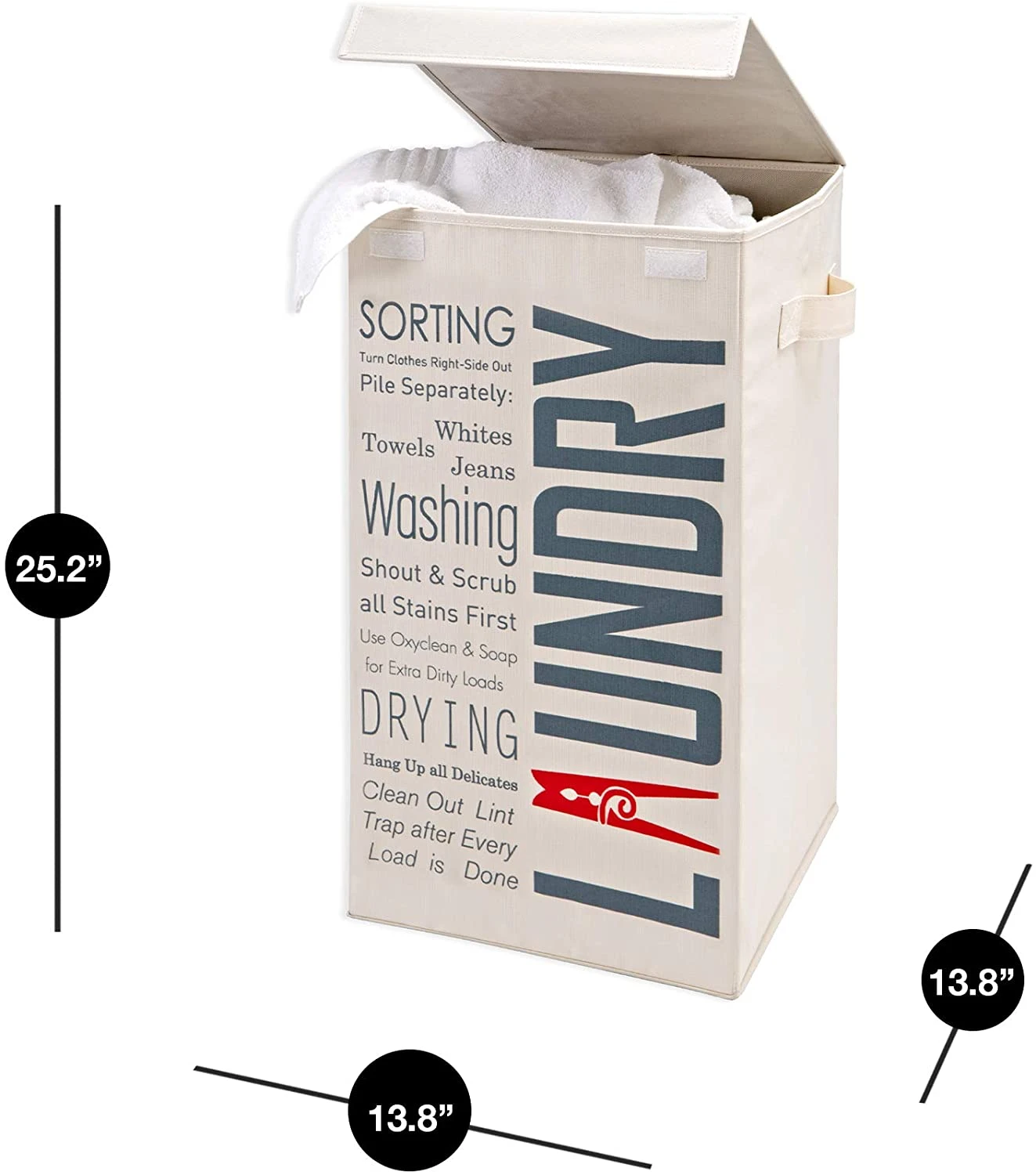 Foldable Laundry Hamper With Lid And Logo Design(Foldable Laundry Hamper) 3 Foldable Laundry Hamper With Lid And Logo Design(Foldable Laundry Hamper) - Image 3