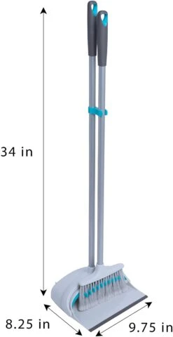 Handheld Dustpan And Broom Set(Broom Set Tall) 22 Handheld Dustpan And Broom Set(Broom Set Tall) -Smart Design Store handheld dustpan and broom set smart design cleaning 7001611 incrementing number 312761