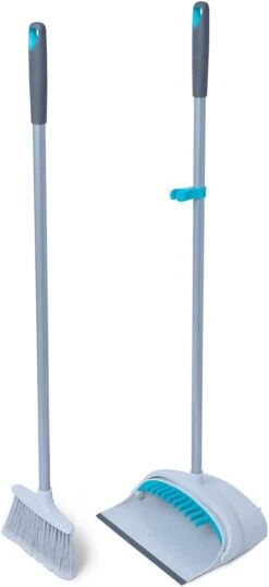 Handheld Dustpan And Broom Set(Broom Set Tall) 20 Handheld Dustpan And Broom Set(Broom Set Tall) -Smart Design Store handheld dustpan and broom set smart design cleaning 7001611 incrementing number 426474