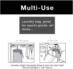 Hanging Laundry Hamper(Hanging Laundry Hamper) 11 Hanging Laundry Hamper(Hanging Laundry Hamper) -Smart Design Store hanging laundry hamper smart design laundry 351303 incrementing number 359252