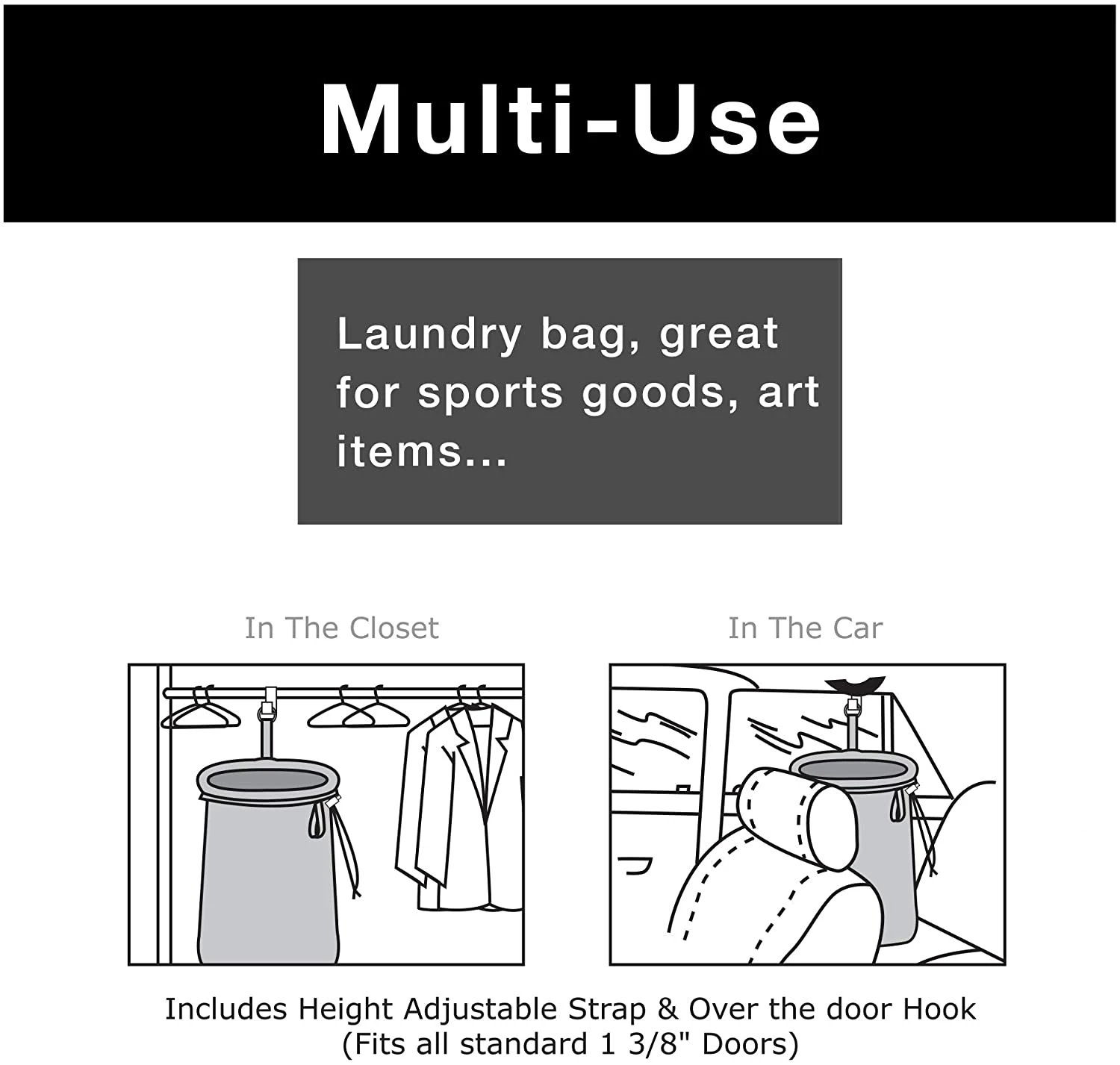 Hanging Laundry Hamper(Hanging Laundry Hamper) 5 Hanging Laundry Hamper(Hanging Laundry Hamper) - Image 5