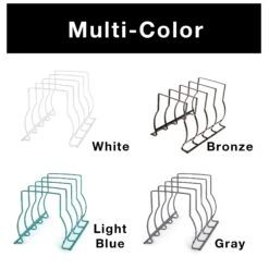 Heavy Duty Bakeware And Lid Storage Rack With 4-Compartments Dividers(Storage Rack Bakeware And Lid Heavy Duty) -Smart Design Store heavy duty bakeware and lid storage rack with 4 compartments dividers smart design kitchen 8428188 incrementing number 590010