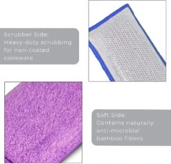 Heavy Duty Scrub Sponge With Odorless Bamboo And Rayon Fiber(Sponges Heavy Duty) 23 Heavy Duty Scrub Sponge With Odorless Bamboo And Rayon Fiber(Sponges Heavy Duty) -Smart Design Store heavy duty scrub sponge with odorless bamboo and rayon fiber smart design cleaning 7001088 incrementing number 374010