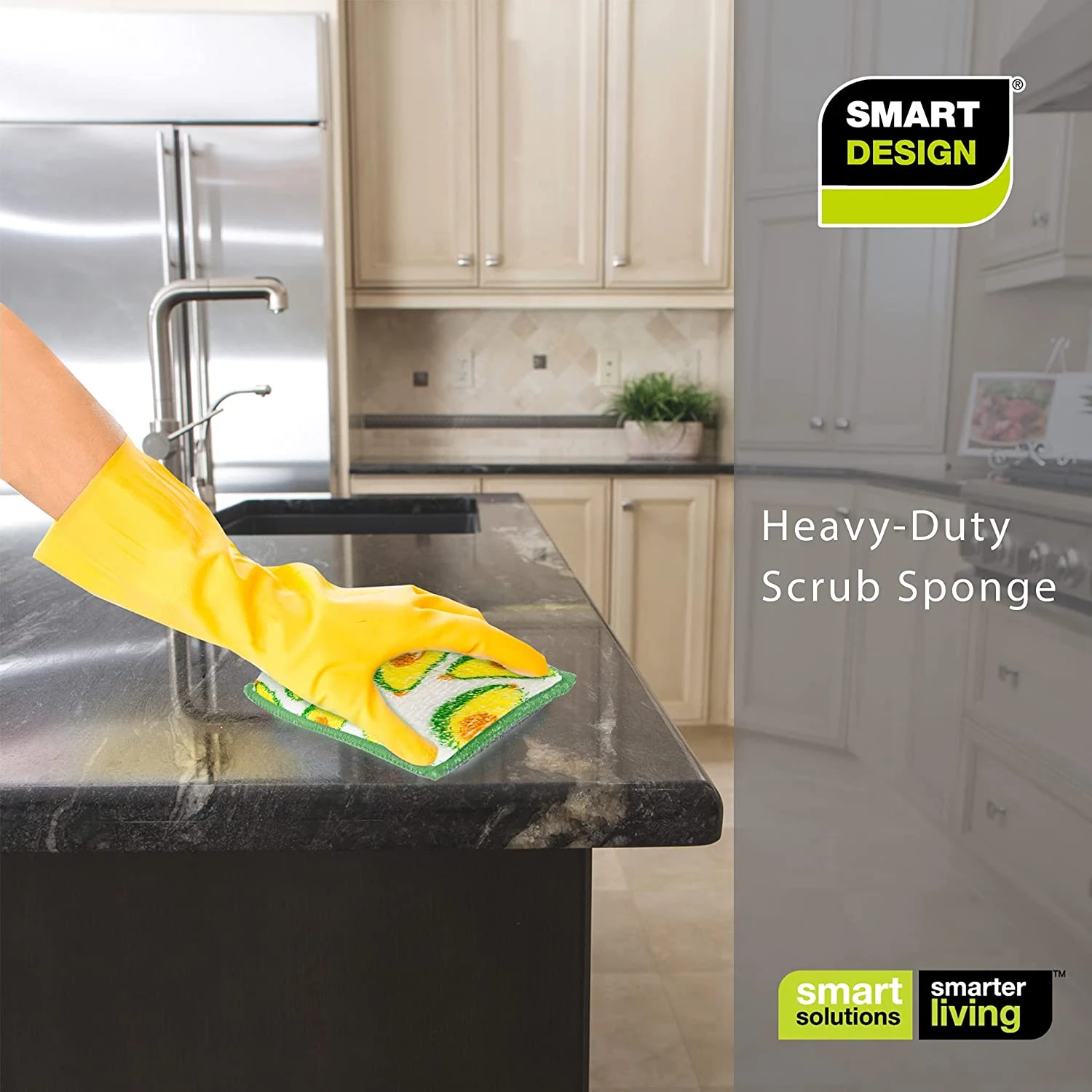 Heavy Duty Scrub Sponge With Odorless Bamboo And Rayon Fiber(Sponges Heavy Duty) 15 Heavy Duty Scrub Sponge With Odorless Bamboo And Rayon Fiber(Sponges Heavy Duty) - Image 15