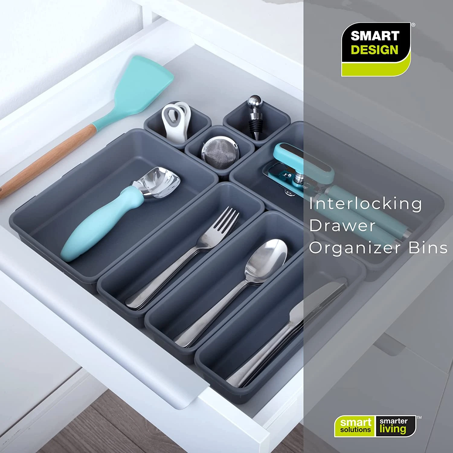 Interlocking Drawer Organizer - 8 Piece Set(Drawer Organizer Interlocking 8 Piece) 20 Interlocking Drawer Organizer - 8 Piece Set(Drawer Organizer Interlocking 8 Piece) - Image 20