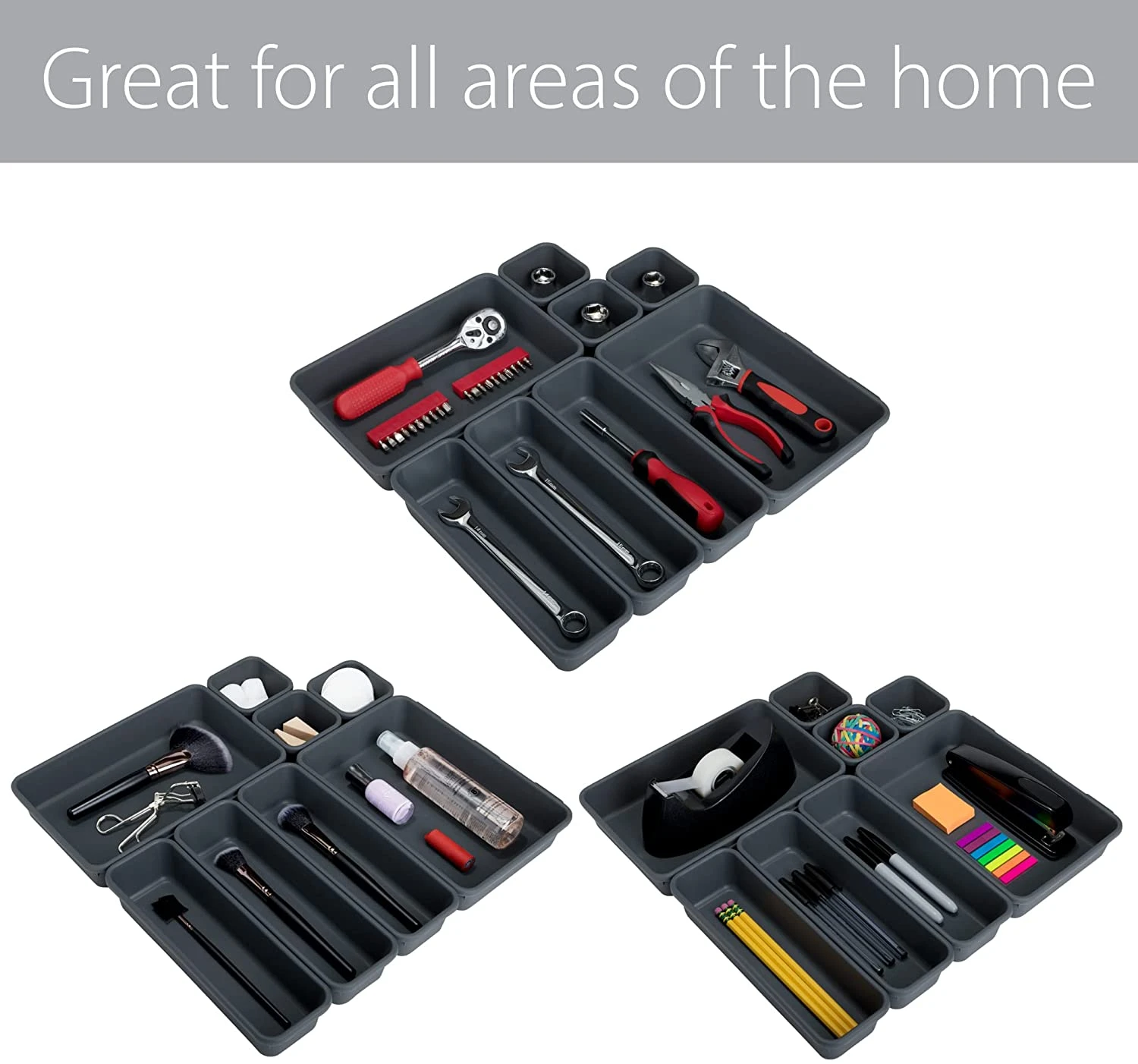 Interlocking Drawer Organizer - 8 Piece Set(Drawer Organizer Interlocking 8 Piece) 18 Interlocking Drawer Organizer - 8 Piece Set(Drawer Organizer Interlocking 8 Piece) - Image 18