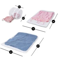 Intimate Wash Bag With Safety Zipper(Laundry Wash Bag Assorted) 9 Intimate Wash Bag With Safety Zipper(Laundry Wash Bag Assorted) -Smart Design Store intimate wash bag with safety zipper smart design laundry 3608115 incrementing number 751266