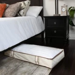 Jumbo Underbed Shoe Organizer With Zipper, Handle, And Clear Window(Underbed Shoe Organizer) 30 Jumbo Underbed Shoe Organizer With Zipper, Handle, And Clear Window(Underbed Shoe Organizer) -Smart Design Store jumbo underbed shoe organizer with zipper handle and clear window smart design storage 5532334 incrementing number 263048