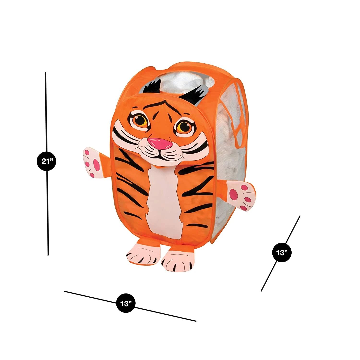 Kids Pop Up Organizer With Animal Print(Pop Up Laundry Hamper Animal Print) 15 Kids Pop Up Organizer With Animal Print(Pop Up Laundry Hamper Animal Print) - Image 15