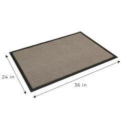 Large All-Weather Door Mat - Diamond(Large All Weather Door Mat Diamond) 31 Large All-Weather Door Mat - Diamond(Large All Weather Door Mat Diamond) -Smart Design Store large all weather door mat diamond smart design 7004438 incrementing number 619372