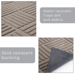 Large All-Weather Door Mat - Diamond(Large All Weather Door Mat Diamond) 32 Large All-Weather Door Mat - Diamond(Large All Weather Door Mat Diamond) -Smart Design Store large all weather door mat diamond smart design 7004438 incrementing number 719955