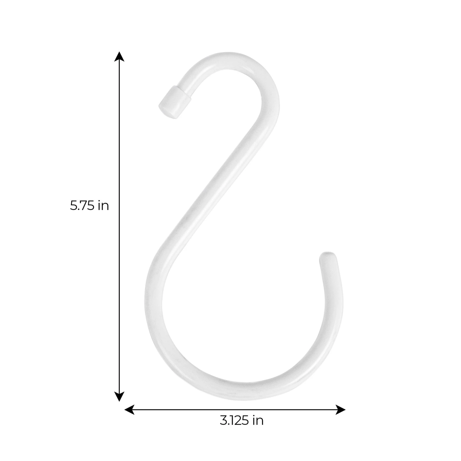 Large Premium S-Hooks With Rubber Gripped Finish - Set Of 6(S Hooks) 14 Large Premium S-Hooks With Rubber Gripped Finish - Set Of 6(S Hooks) - Image 14