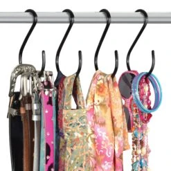 Large Premium S-Hooks With Rubber Gripped Finish - Set Of 6(S Hooks) 23 Large Premium S-Hooks With Rubber Gripped Finish - Set Of 6(S Hooks) -Smart Design Store large premium s hooks with rubber gripped finish set of 6 smart design storage 5021122cs incrementing number 143273