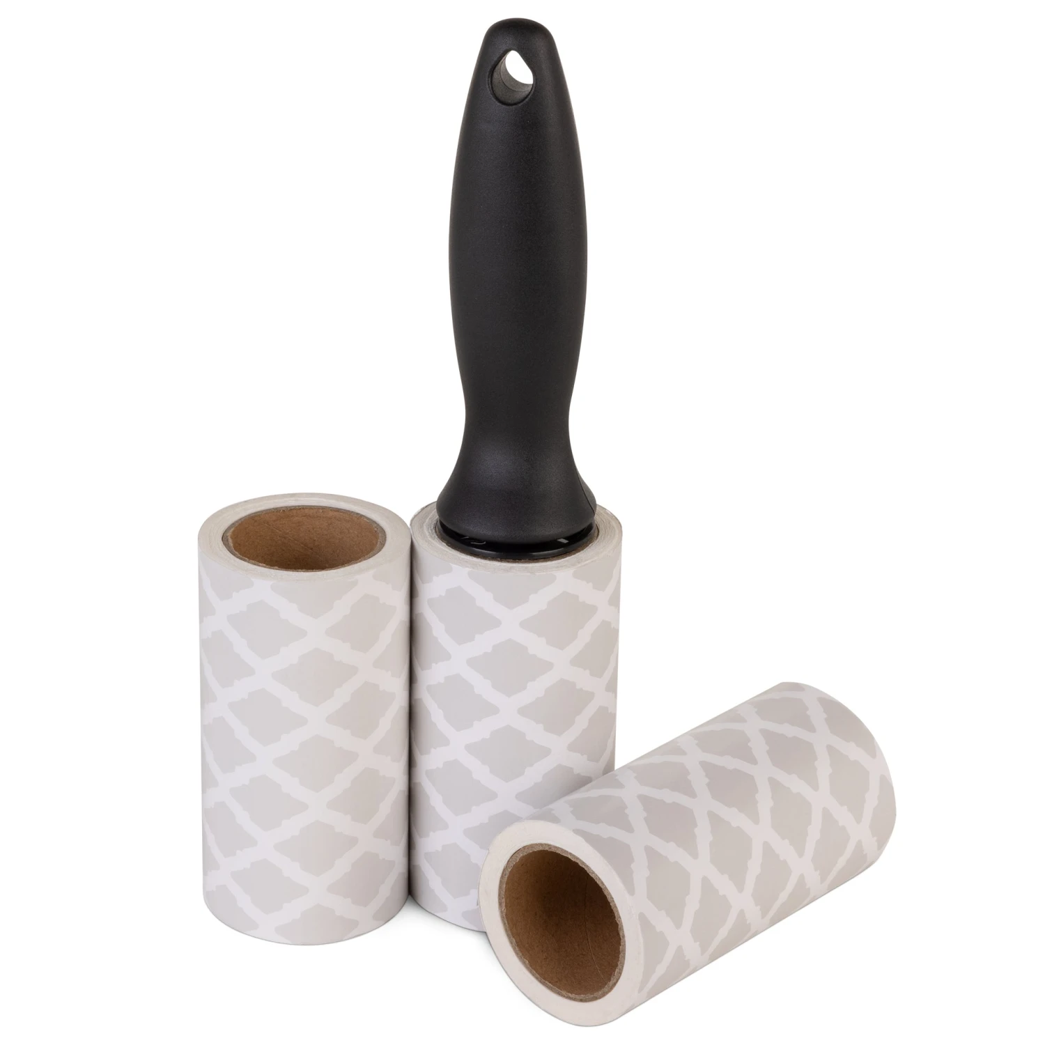 Lint Roller With Heavy Duty Ergonomic Grip Handle And Set Of 3 Refills (270 Sheets Total)(Lint Roller With Heavy Duty Ergonomic Grip Handle And Set Of 3 Refills 270 Sheets Total) 1 Lint Roller With Heavy Duty Ergonomic Grip Handle And Set Of 3 Refills (270 Sheets Total)(Lint Roller With Heavy Duty Ergonomic Grip Handle And Set Of 3 Refills 270 Sheets Total)