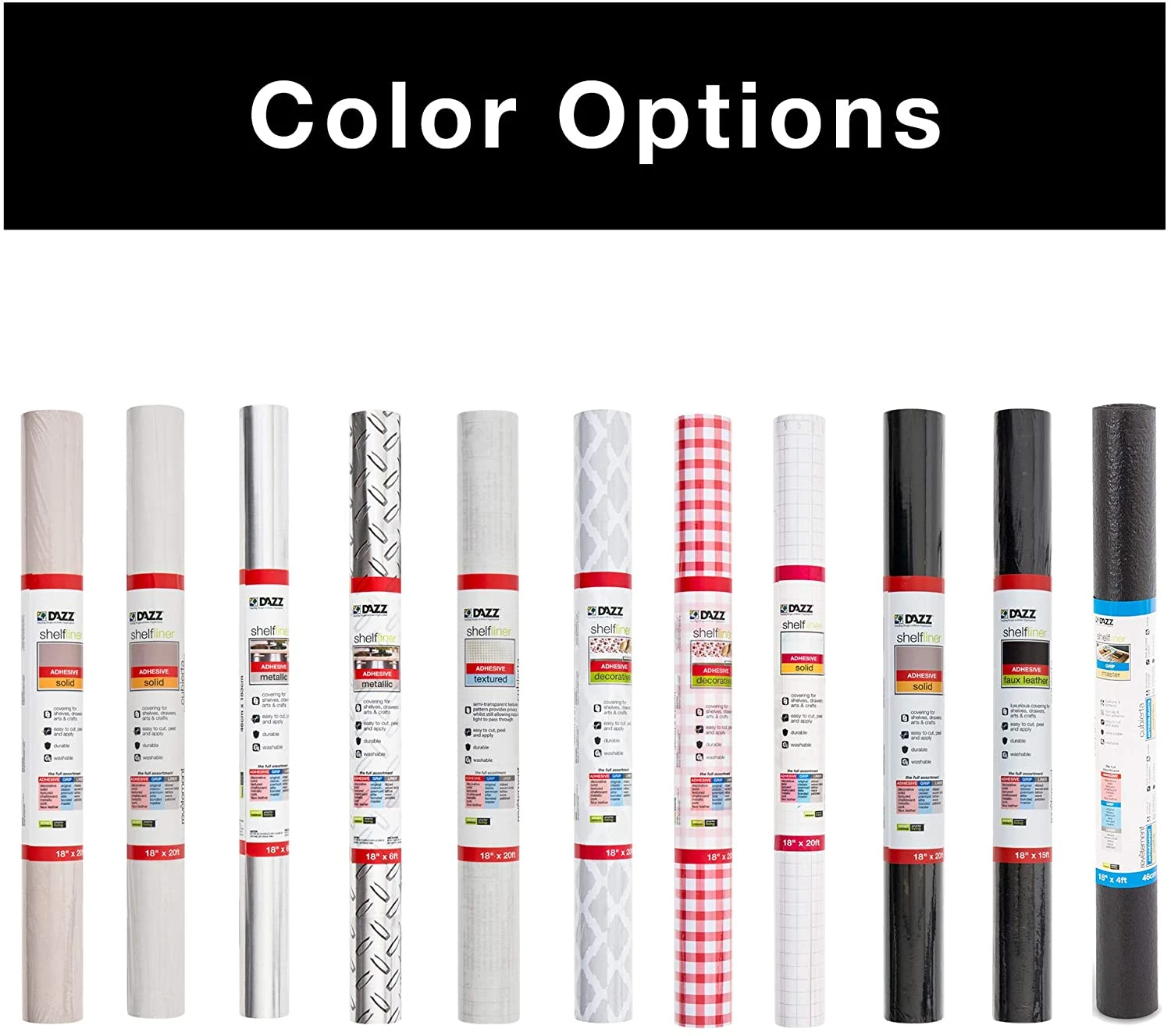 Master Solid Grip Shelf Liner - 18 Inch X 4 Feet(Shelf Liner Master Grip 18x4ft) 6 Master Solid Grip Shelf Liner - 18 Inch X 4 Feet(Shelf Liner Master Grip 18x4ft) - Image 6