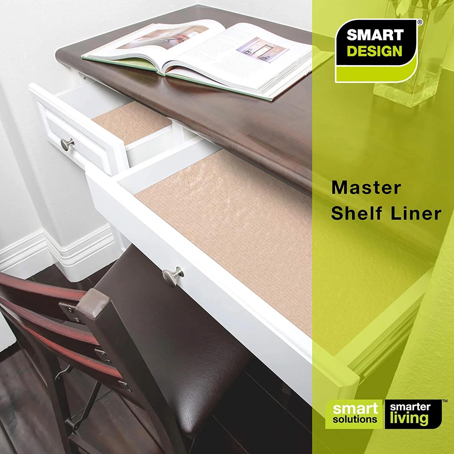 Master Solid Grip Shelf Liner - 18 Inch X 4 Feet(Shelf Liner Master Grip 18x4ft) 7 Master Solid Grip Shelf Liner - 18 Inch X 4 Feet(Shelf Liner Master Grip 18x4ft) - Image 7