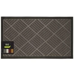 Medium All-Weather Door Mat - Diamond(Medium All Weather Door Mat Diamond) -Smart Design Store medium all weather door mat diamond smart design 7004053 incrementing number 226830