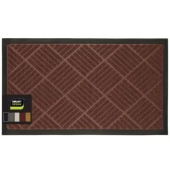 Medium All-Weather Door Mat - Diamond(Medium All Weather Door Mat Diamond) -Smart Design Store medium all weather door mat diamond smart design 7004073 incrementing number 180719