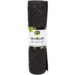 Medium All-Weather Door Mat - Diamond(Medium All Weather Door Mat Diamond) -Smart Design Store medium all weather door mat diamond smart design 7004318 incrementing number 563700