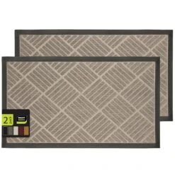 Medium All-Weather Door Mat - Diamond(Medium All Weather Door Mat Diamond) -Smart Design Store medium all weather door mat diamond smart design 7004338 incrementing number 624917