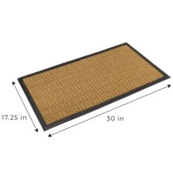 Medium All-Weather Door Mat - Maze(Medium All Weather Door Mat Maze) 37 Medium All-Weather Door Mat - Maze(Medium All Weather Door Mat Maze) -Smart Design Store medium all weather door mat maze smart design 7004408 incrementing number 591114