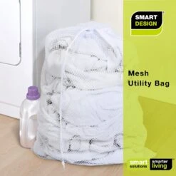 Mesh Laundry Bag With Handle And Push Lock Drawstring - Multiple Options(Drawstring Laundry Bag) 26 Mesh Laundry Bag With Handle And Push Lock Drawstring - Multiple Options(Drawstring Laundry Bag) -Smart Design Store mesh laundry bag with handle and push lock drawstring multiple options smart design laundry 364305 incrementing number 573596