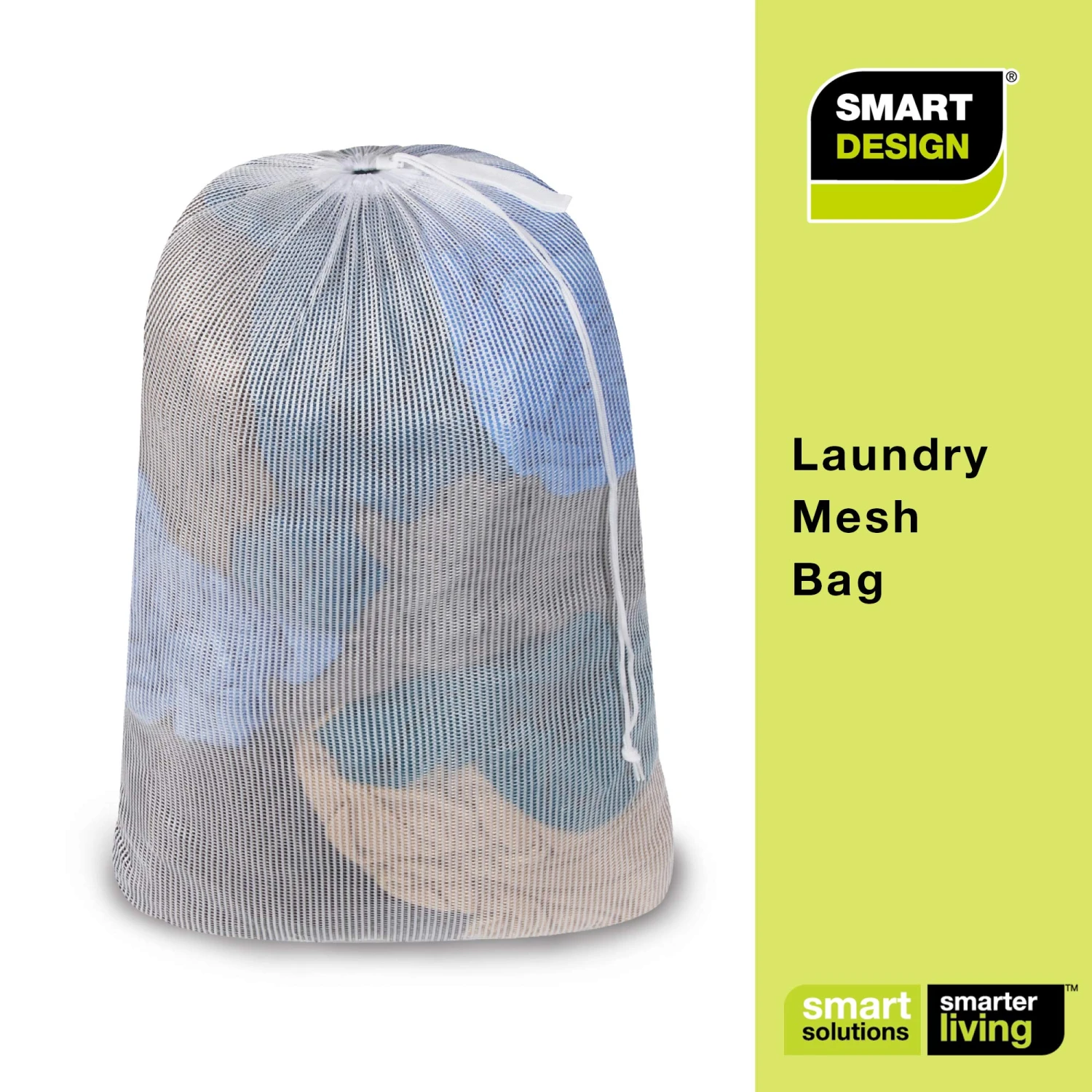 Mesh Laundry Bag With Handle And Push Lock Drawstring - Multiple Options(Drawstring Laundry Bag) 15 Mesh Laundry Bag With Handle And Push Lock Drawstring - Multiple Options(Drawstring Laundry Bag) - Image 15