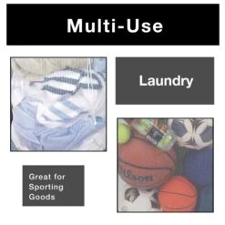 Mesh Laundry Bag With Handle And Push Lock Drawstring - Multiple Options(Drawstring Laundry Bag) 32 Mesh Laundry Bag With Handle And Push Lock Drawstring - Multiple Options(Drawstring Laundry Bag) -Smart Design Store mesh laundry bag with handle and push lock drawstring multiple options smart design laundry 365305 incrementing number 396208