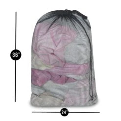 Mesh Laundry Bag With Handle And Push Lock Drawstring - Multiple Options(Drawstring Laundry Bag) 37 Mesh Laundry Bag With Handle And Push Lock Drawstring - Multiple Options(Drawstring Laundry Bag) -Smart Design Store mesh laundry bag with handle and push lock drawstring multiple options smart design laundry 365315 incrementing number 492652