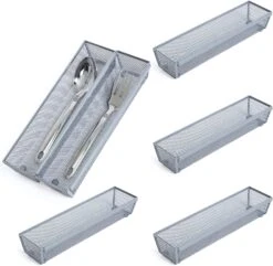 Metal Mesh Drawer Organizer - 12 X 3 Inch(Drawer Organizer Mesh 12x3 Inch) 30 Metal Mesh Drawer Organizer - 12 X 3 Inch(Drawer Organizer Mesh 12x3 Inch) -Smart Design Store metal mesh drawer organizer 12 x 3 inch smart design kitchen 8217108as6 incrementing number 967885