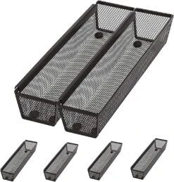 Metal Mesh Drawer Organizer - 12 X 3 Inch(Drawer Organizer Mesh 12x3 Inch) 31 Metal Mesh Drawer Organizer - 12 X 3 Inch(Drawer Organizer Mesh 12x3 Inch) -Smart Design Store metal mesh drawer organizer 12 x 3 inch smart design kitchen 8217188as6 incrementing number 729806