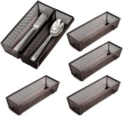Metal Mesh Drawer Organizer - 9 X 3 Inch(Drawer Organizer Mesh 9x3 Inch) 18 Metal Mesh Drawer Organizer - 9 X 3 Inch(Drawer Organizer Mesh 9x3 Inch) -Smart Design Store metal mesh drawer organizer 9 x 3 inch smart design kitchen 8216188as6 incrementing number 587265