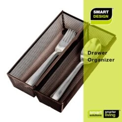 Metal Mesh Drawer Organizer - 9 X 3 Inch(Drawer Organizer Mesh 9x3 Inch) 23 Metal Mesh Drawer Organizer - 9 X 3 Inch(Drawer Organizer Mesh 9x3 Inch) -Smart Design Store metal mesh drawer organizer 9 x 3 inch smart design kitchen 8216188as6 incrementing number 660064