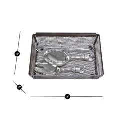 Metal Mesh Drawer Organizer - 9 X 6 Inch(Drawer Organizer Mesh 9x6 Inch) 23 Metal Mesh Drawer Organizer - 9 X 6 Inch(Drawer Organizer Mesh 9x6 Inch) -Smart Design Store metal mesh drawer organizer 9 x 6 inch smart design kitchen 8218188 incrementing number 387203
