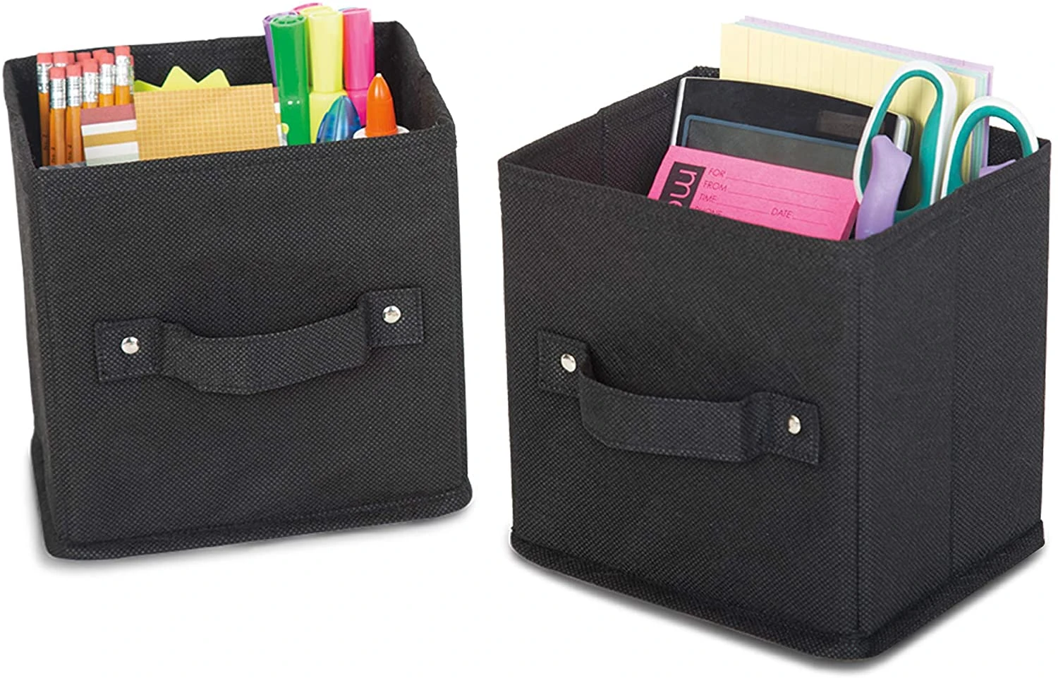 Mini Cube Organizer - 5.75 X 7 X 7 Inch - Black(Cube Organizer) 1 Mini Cube Organizer - 5.75 X 7 X 7 Inch - Black(Cube Organizer)