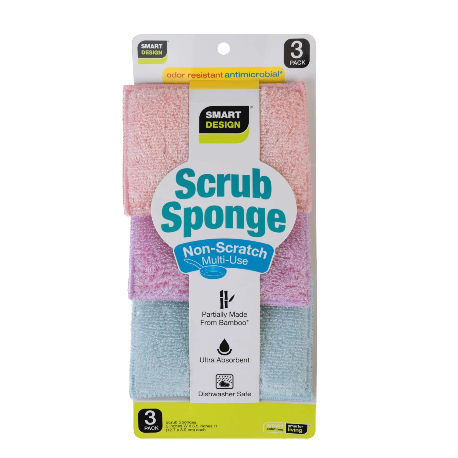 Non-Scratch Scrub Sponge With Bamboo Odorless Rayon Fiber(Sponges Non Scratch) 14 Non-Scratch Scrub Sponge With Bamboo Odorless Rayon Fiber(Sponges Non Scratch) - Image 14