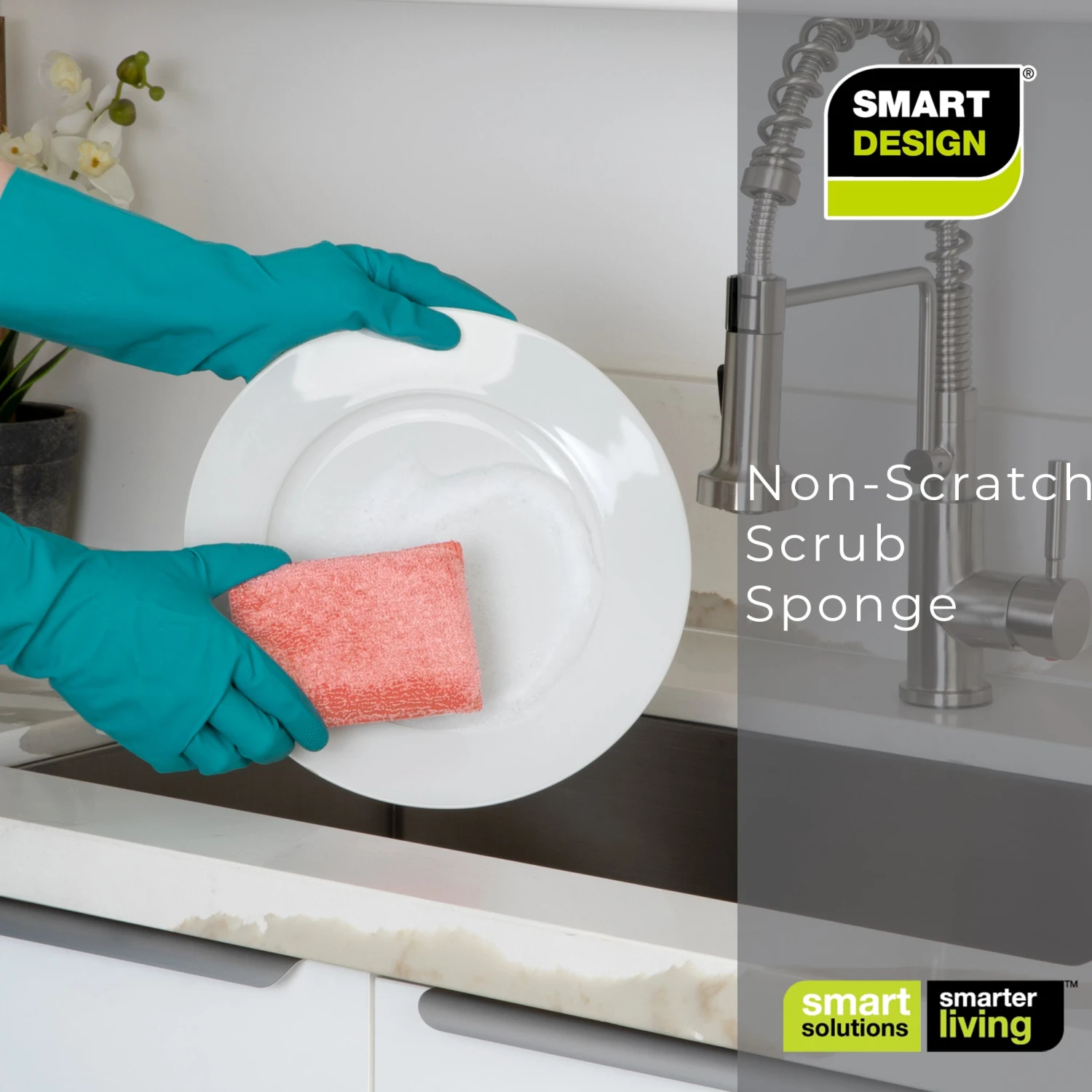 Non-Scratch Scrub Sponge With Bamboo Odorless Rayon Fiber(Sponges Non Scratch) 9 Non-Scratch Scrub Sponge With Bamboo Odorless Rayon Fiber(Sponges Non Scratch) - Image 9