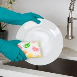 Non-Scratch Scrub Sponge With Bamboo Odorless Rayon Fiber(Sponges Non Scratch) 39 Non-Scratch Scrub Sponge With Bamboo Odorless Rayon Fiber(Sponges Non Scratch) -Smart Design Store non scratch scrub sponge with bamboo odorless rayon fiber smart design cleaning 7003125 incrementing number 305109