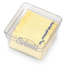 Plastic Drawer Organizer - 3 X 3 Inch(Drawer Organizer Plastic Colors 3x3) -Smart Design Store plastic drawer organizer 3 x 3 inch smart design kitchen 8202251 incrementing number 836974