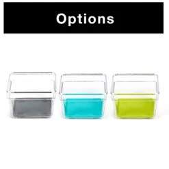 Plastic Drawer Organizer - 3 X 3 Inch(Drawer Organizer Plastic Colors 3x3) -Smart Design Store plastic drawer organizer 3 x 3 inch smart design kitchen 8202251 incrementing number 952624
