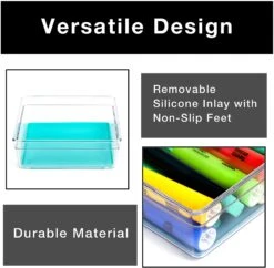 Plastic Drawer Organizer - 6 X 6 Inch(Drawer Organizer Plastic Colors 6x6) 32 Plastic Drawer Organizer - 6 X 6 Inch(Drawer Organizer Plastic Colors 6x6) -Smart Design Store plastic drawer organizer 6 x 6 inch smart design kitchen 8205251 incrementing number 859394