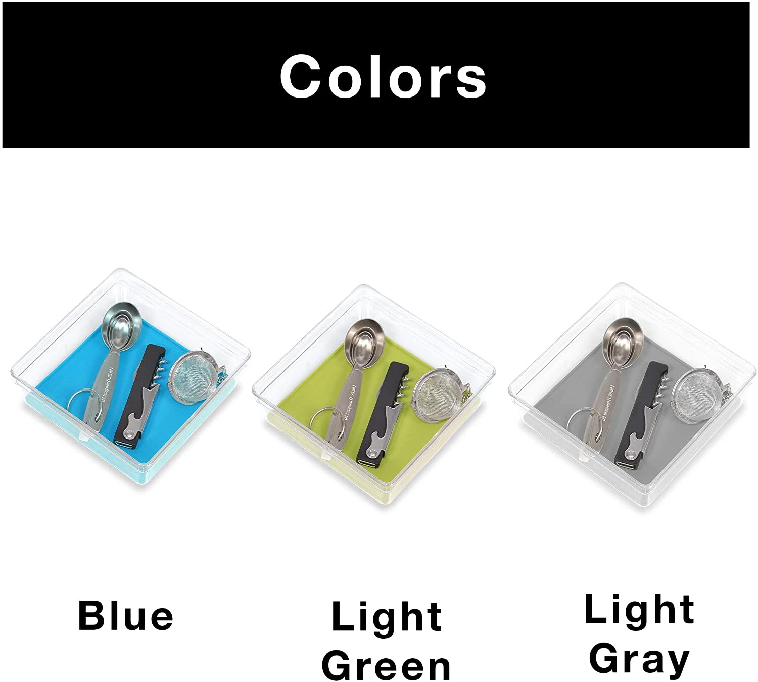 Plastic Drawer Organizer - 6 X 6 Inch(Drawer Organizer Plastic Colors 6x6) 7 Plastic Drawer Organizer - 6 X 6 Inch(Drawer Organizer Plastic Colors 6x6) - Image 7