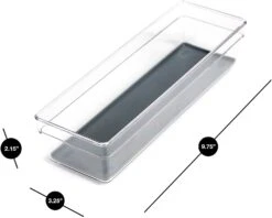Plastic Drawer Organizer - 9 X 3 Inch(Drawer Organizer Plastic Colors 9x3) 31 Plastic Drawer Organizer - 9 X 3 Inch(Drawer Organizer Plastic Colors 9x3) -Smart Design Store plastic drawer organizer 9 x 3 inch smart design kitchen 8203091as6 incrementing number 558474