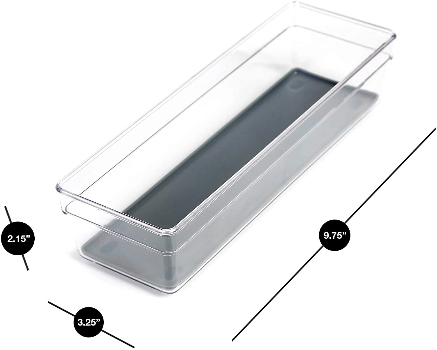 Plastic Drawer Organizer - 9 X 3 Inch(Drawer Organizer Plastic Colors 9x3) 12 Plastic Drawer Organizer - 9 X 3 Inch(Drawer Organizer Plastic Colors 9x3) - Image 12