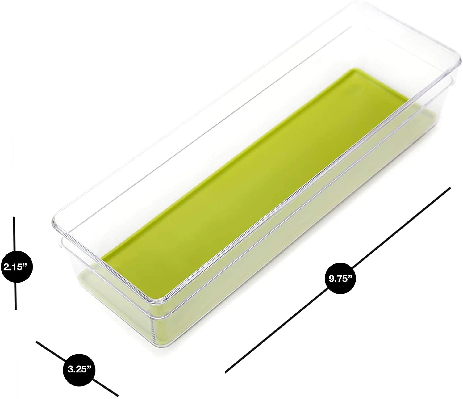 Plastic Drawer Organizer - 9 X 3 Inch(Drawer Organizer Plastic Colors 9x3) 6 Plastic Drawer Organizer - 9 X 3 Inch(Drawer Organizer Plastic Colors 9x3) - Image 6