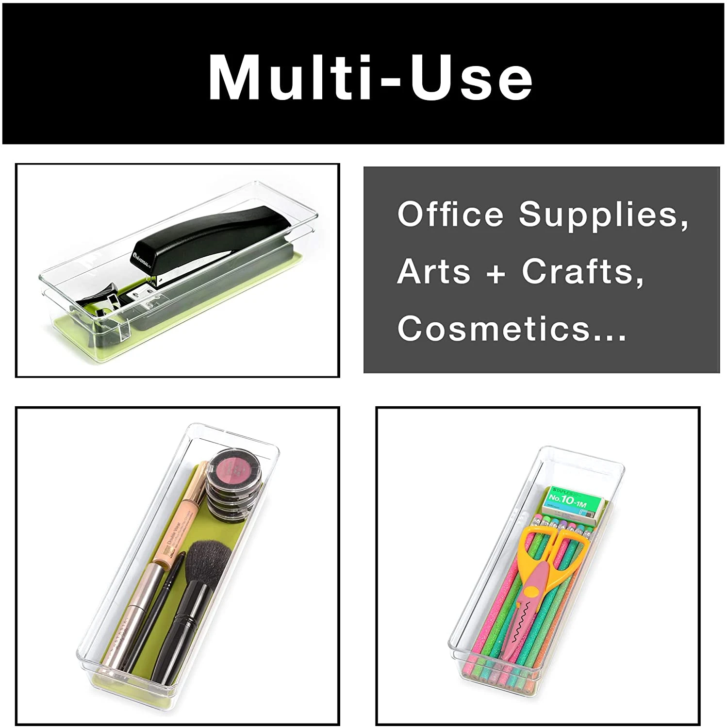 Plastic Drawer Organizer - 9 X 3 Inch(Drawer Organizer Plastic Colors 9x3) 8 Plastic Drawer Organizer - 9 X 3 Inch(Drawer Organizer Plastic Colors 9x3) - Image 8