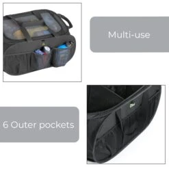 Pop Up Car Trunk Organizer With Easy Carry Handles, Side Pockets, And Zipper Top(Pop Up Car Trunk Organizer) 15 Pop Up Car Trunk Organizer With Easy Carry Handles, Side Pockets, And Zipper Top(Pop Up Car Trunk Organizer) -Smart Design Store pop up car trunk organizer with easy carry handles side pockets and zipper top smart design auto 7060125as2 2310669